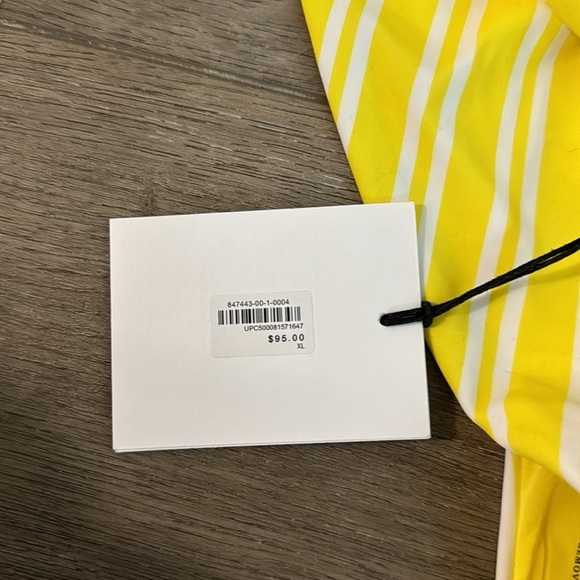 NWT! Onia x Banana Republic Yellow Stripe Kate Bikini Bottom - Multiple Sizes💎 - Picture 7 of 7